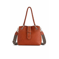 Borsa Pénélope Zabelia Cognac Marrone