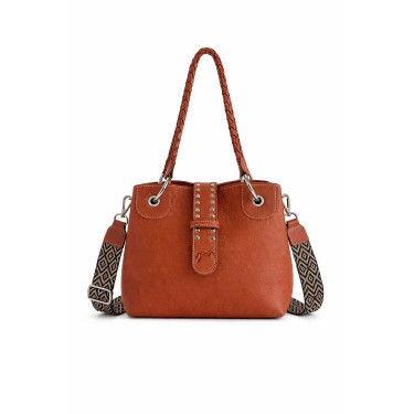 Borsa Pénélope Zabelia Cognac Marrone