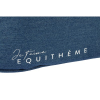 Borsa da weekend Je t'aime Equithème Denim Blu