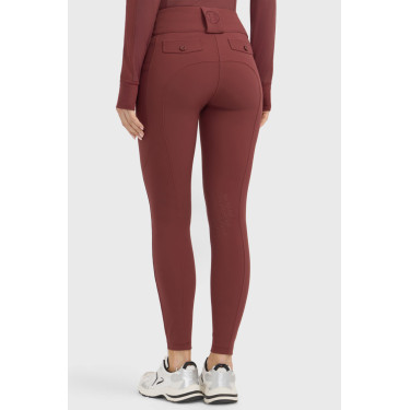 Pantaloni da equitazione Luce Harcour Vite Bordeaux Pantaloni da equitazione Luce Harcour Vite Bordeaux