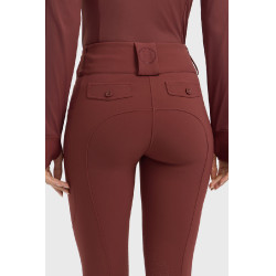 Pantaloni da equitazione Luce Harcour Vite Bordeaux Pantaloni da equitazione Luce Harcour Vite Bordeaux