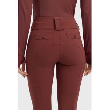 Pantaloni da equitazione Luce Harcour Vite Bordeaux Pantaloni da equitazione Luce Harcour Vite Bordeaux