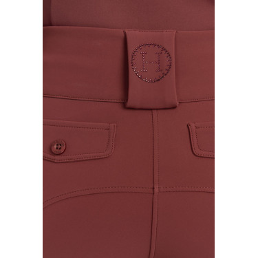 Pantaloni da equitazione Luce Harcour Vite Bordeaux Pantaloni da equitazione Luce Harcour Vite Bordeaux