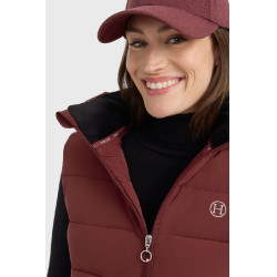 Gilet senza maniche da donna Harcour Cinderella Vite Bordeaux Gilet senza maniche da donna Harcour Cinderella Vite Bordeaux
