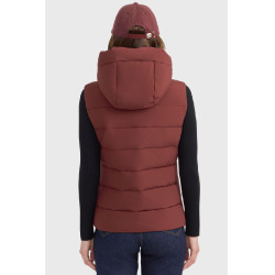 Gilet senza maniche da donna Harcour Cinderella Vite Bordeaux Gilet senza maniche da donna Harcour Cinderella Vite Bordeaux