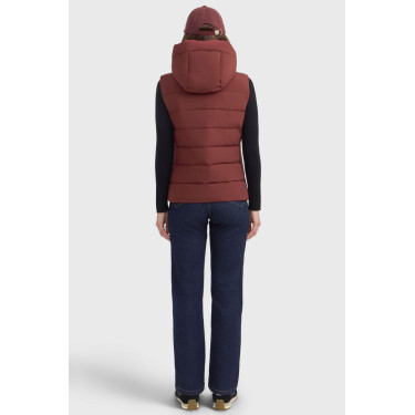 Gilet senza maniche da donna Harcour Cinderella Vite Bordeaux Gilet senza maniche da donna Harcour Cinderella Vite Bordeaux