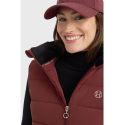 Gilet senza maniche da donna Harcour Cinderella Vite Bordeaux Gilet senza maniche da donna Harcour Cinderella Vite Bordeaux