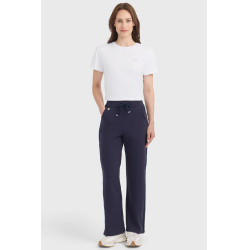 Pantaloni in maglia Harcour Clarisse donna Marina Blu marino