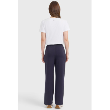 Pantaloni in maglia Harcour Clarisse donna Marina Blu marino