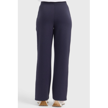 Pantaloni in maglia Harcour Clarisse donna Marina Blu marino