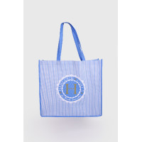 Borsa non tessuta Harcour CSIO La Baule Quobag Maglia alla marinara celeste Blu
