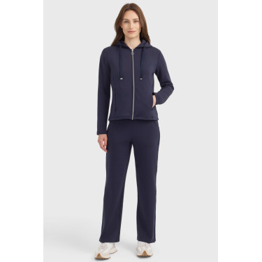 Felpa con zip Harcour Clarianne donna Marina Blu marino Felpa con zip Harcour Clarianne donna Marina Blu marino