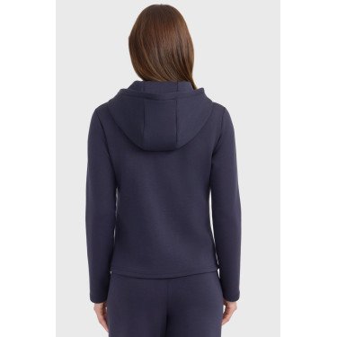 Felpa con zip Harcour Clarianne donna Marina Blu marino Felpa con zip Harcour Clarianne donna Marina Blu marino