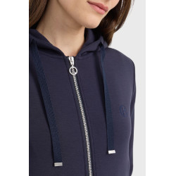 Felpa con zip Harcour Clarianne donna Marina Blu marino Felpa con zip Harcour Clarianne donna Marina Blu marino