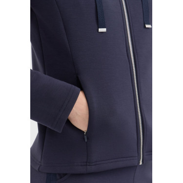 Felpa con zip Harcour Clarianne donna Marina Blu marino Felpa con zip Harcour Clarianne donna Marina Blu marino