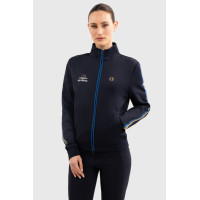Felpa con zip Budapest Unisex EEF x Harcour Marina Blu marino