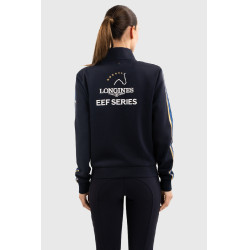 Felpa con zip Budapest Unisex EEF x Harcour Marina Blu marino