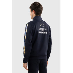Felpa con zip Budapest Unisex EEF x Harcour Marina Blu marino