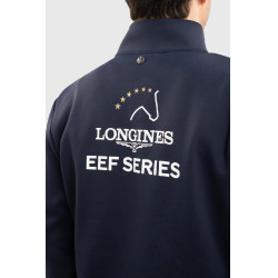 Felpa con zip Budapest Unisex EEF x Harcour Marina Blu marino