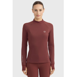 T-shirt tecnico Harcour Calista donna Vite Bordeaux T-shirt tecnico Harcour Calista donna Vite Bordeaux
