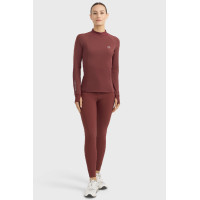 T-shirt tecnico Harcour Calista donna Vite Bordeaux
