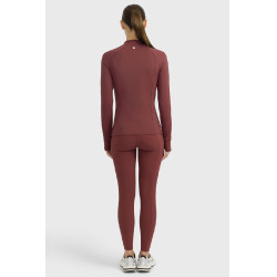 T-shirt tecnico Harcour Calista donna Vite Bordeaux T-shirt tecnico Harcour Calista donna Vite Bordeaux