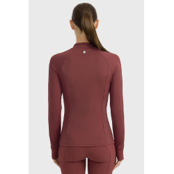 T-shirt tecnico Harcour Calista donna Vite Bordeaux T-shirt tecnico Harcour Calista donna Vite Bordeaux