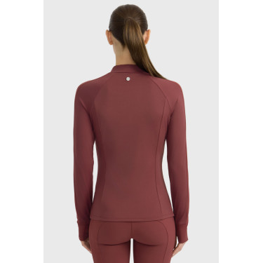 T-shirt tecnico Harcour Calista donna Vite Bordeaux T-shirt tecnico Harcour Calista donna Vite Bordeaux