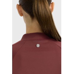 T-shirt tecnico Harcour Calista donna Vite Bordeaux T-shirt tecnico Harcour Calista donna Vite Bordeaux