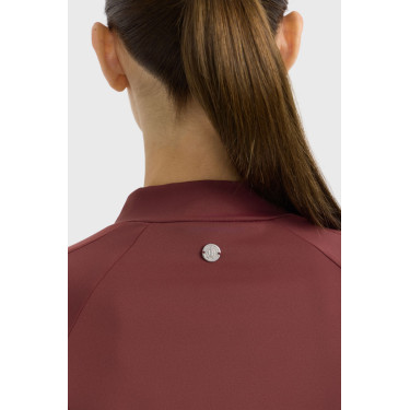 T-shirt tecnico Harcour Calista donna Vite Bordeaux T-shirt tecnico Harcour Calista donna Vite Bordeaux