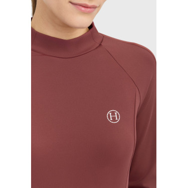 T-shirt tecnico Harcour Calista donna Vite Bordeaux T-shirt tecnico Harcour Calista donna Vite Bordeaux