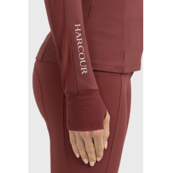 T-shirt tecnico Harcour Calista donna Vite Bordeaux T-shirt tecnico Harcour Calista donna Vite Bordeaux