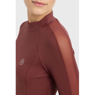 T-shirt tecnico Harcour Calista donna Vite Bordeaux T-shirt tecnico Harcour Calista donna Vite Bordeaux