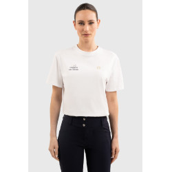 T-shirt Monaco Unisex EEF x Harcour Bianco T-shirt Monaco Unisex EEF x Harcour Bianco