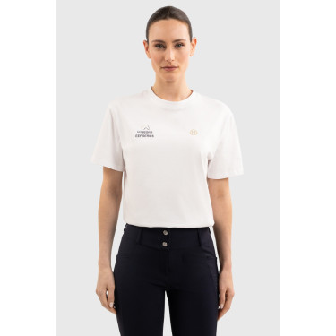 T-shirt Monaco Unisex EEF x Harcour Bianco T-shirt Monaco Unisex EEF x Harcour Bianco
