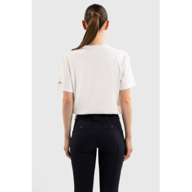 T-shirt Monaco Unisex EEF x Harcour Bianco T-shirt Monaco Unisex EEF x Harcour Bianco