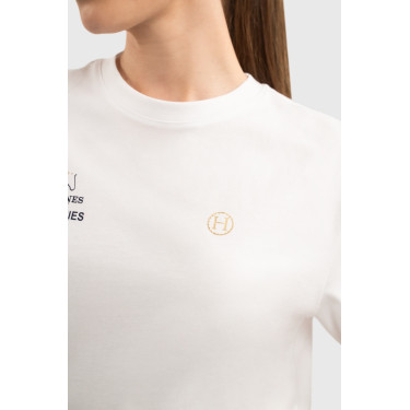 T-shirt Monaco Unisex EEF x Harcour Bianco T-shirt Monaco Unisex EEF x Harcour Bianco