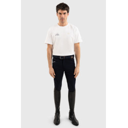 T-shirt Monaco Unisex EEF x Harcour Bianco T-shirt Monaco Unisex EEF x Harcour Bianco
