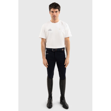 T-shirt Monaco Unisex EEF x Harcour Bianco T-shirt Monaco Unisex EEF x Harcour Bianco