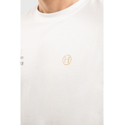T-shirt Monaco Unisex EEF x Harcour Bianco T-shirt Monaco Unisex EEF x Harcour Bianco