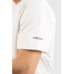 T-shirt Monaco Unisex EEF x Harcour Bianco T-shirt Monaco Unisex EEF x Harcour Bianco