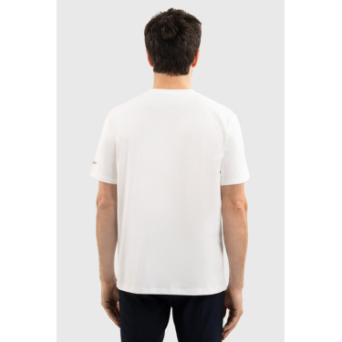 T-shirt Monaco Unisex EEF x Harcour Bianco T-shirt Monaco Unisex EEF x Harcour Bianco