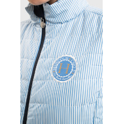 Gilet senza maniche Harcour Quickstara Reversibile Donna CSIO La Baule Blu marino / rigata celeste Gilet senza maniche Harcour Quickstara Reversibile Donna CSIO La Baule Blu marino / rigata celeste