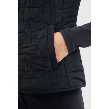Gilet senza maniche Harcour Quickstara Reversibile Donna CSIO La Baule Blu marino / rigata celeste Gilet senza maniche Harcour Quickstara Reversibile Donna CSIO La Baule Blu marino / rigata celeste