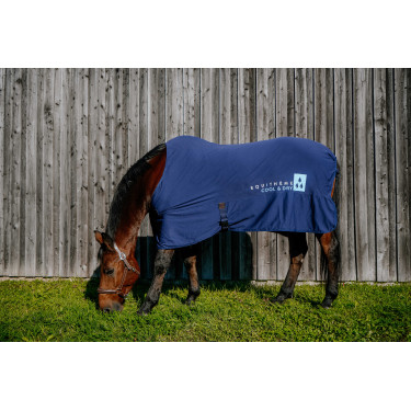 Coperta Cool&dry Equithème Fresh Marina Blu marino Coperta Cool&dry Equithème Fresh Marina Blu marino