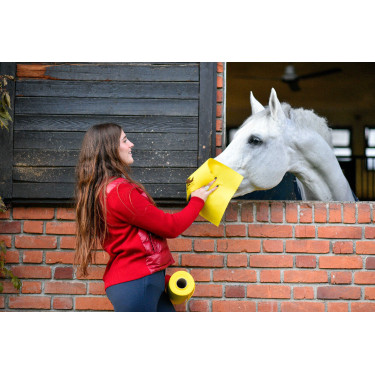 Rotolo di panni per la pulizia Horsewipe Giallo Rotolo di panni per la pulizia Horsewipe Giallo