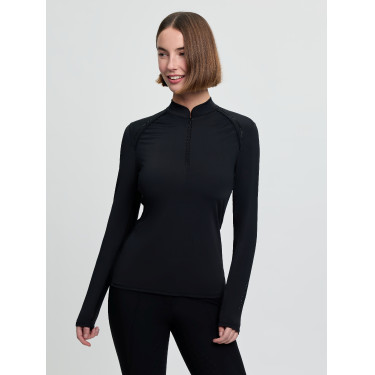 Base layer leggero LeMieux Brilliance Heyden donna Nero