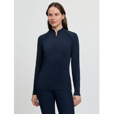 Base layer leggero LeMieux Brilliance Heyden donna Marina Blu marino Base layer leggero LeMieux Brilliance Heyden donna Marina Blu marino