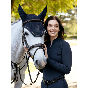 Base layer leggero LeMieux Brilliance Heyden donna Marina Blu marino Base layer leggero LeMieux Brilliance Heyden donna Marina Blu marino