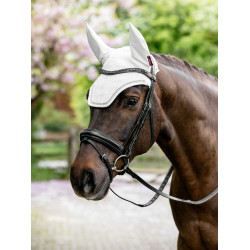 Cuffia antimosche LeMieux Brilliance Bianco